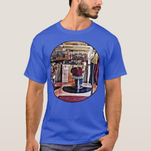Camiseta Barbershop Con Bandeja De Abrigo