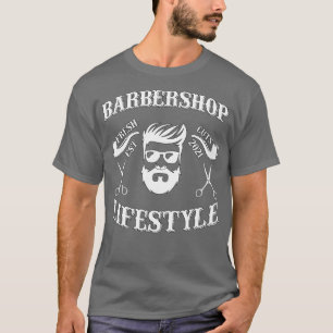 Camiseta Barbershop Fresh Cuts Lifestyle Est 2021