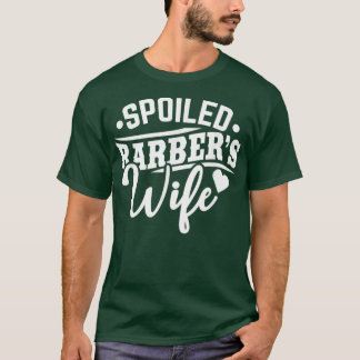Camiseta Barbershop mujer de peluquería malcriada regalo