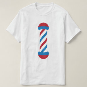Camiseta barbershop pole