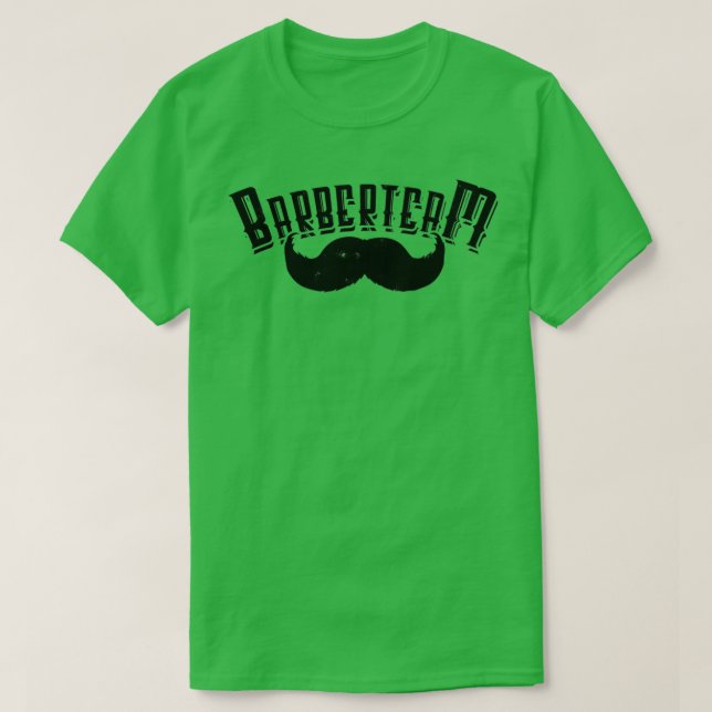 Camiseta Barberteam Hairdresser Team para Barber Shop (Diseño del anverso)