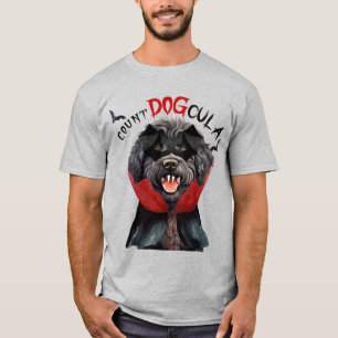 Camiseta Barbet Vampire Dog Funny Halloween