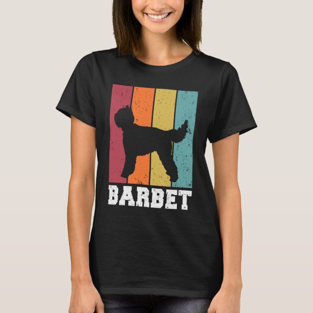 Camiseta Barbet Vintage  2 (Anverso)
