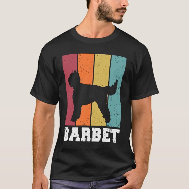 Camiseta Barbet Vintage  2 (Anverso)