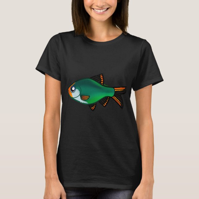 Camiseta Barbo Tigre Jade (Anverso)