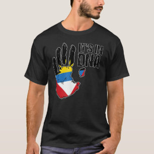 Camiseta Barbuda Antigua Está En Mi ADN Barbudan Antigüeño