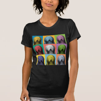Camiseta barbuda del Estallido-Arte del collie