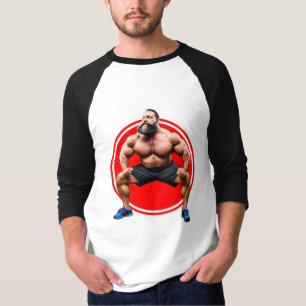 Camiseta Barbudo Musculoso