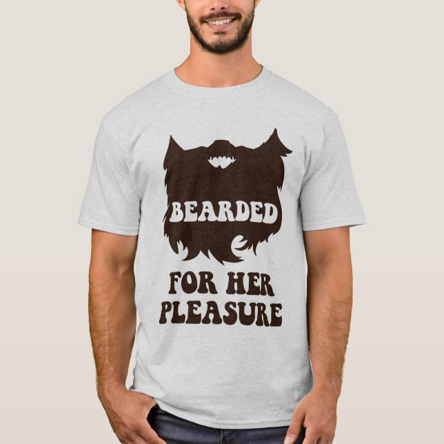 Camiseta Barbudo para su placer (Anverso)