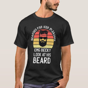 Camiseta Barbudo Para Su Placer Divertido Barba Pelo Facial