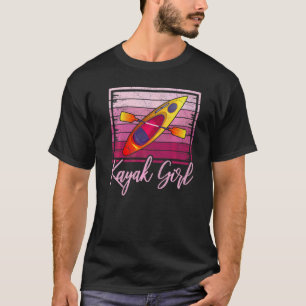 Camiseta Barca Kayak Vintage Retro Cayo Barca Chica
