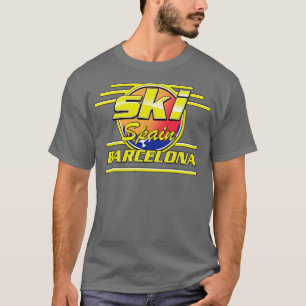 Camiseta Barcelona al esquí