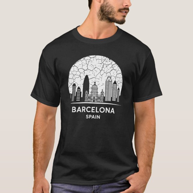 Camiseta Barcelona City España (Anverso)