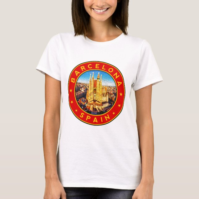 Camiseta Barcelona España (Anverso)