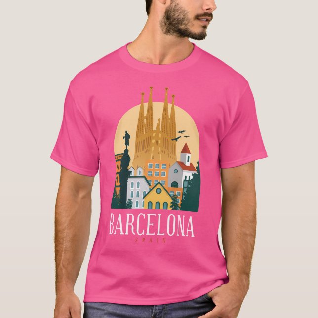 Camiseta Barcelona España (Anverso)