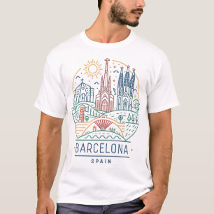 CAMISETA BARCELONA, ESPAÑA