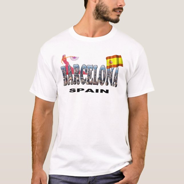 Camiseta Barcelona España (Anverso)