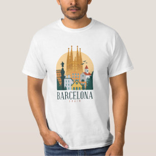 Camiseta Barcelona España Cuesta el regalo de viaje de Espa