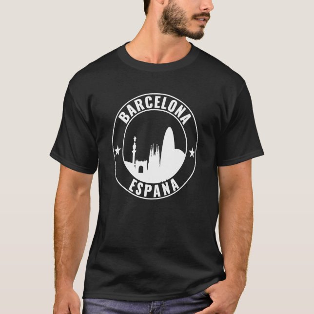 Camiseta Barcelona España España (Anverso)