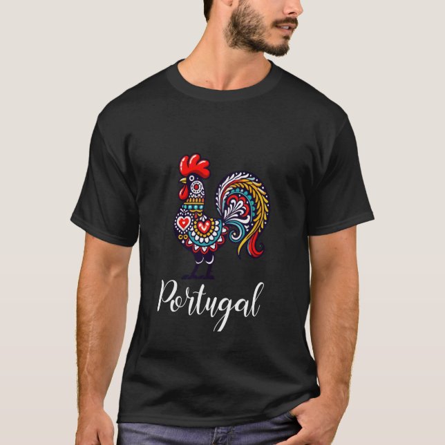 Camiseta Barcelona, gallo portugués (Anverso)