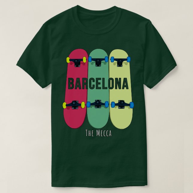 Camiseta Barcelona La Meca (Diseño del anverso)