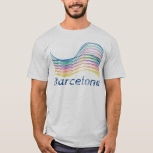 Camiseta Barcelona Ondas