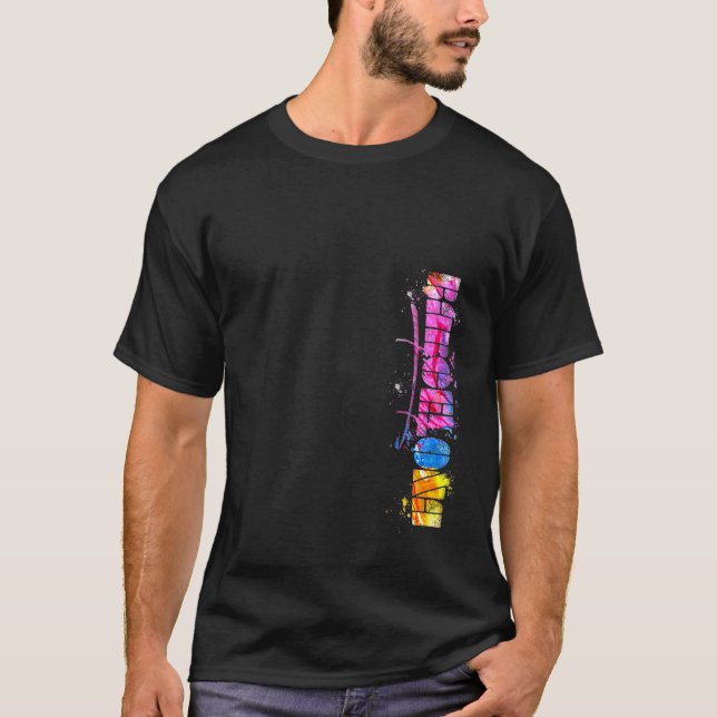 Camiseta Barcelona Skyline Barcelona Cityscape (Anverso)