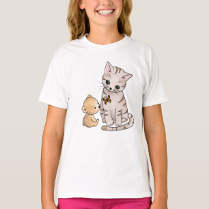 Camiseta Bärchen y gato