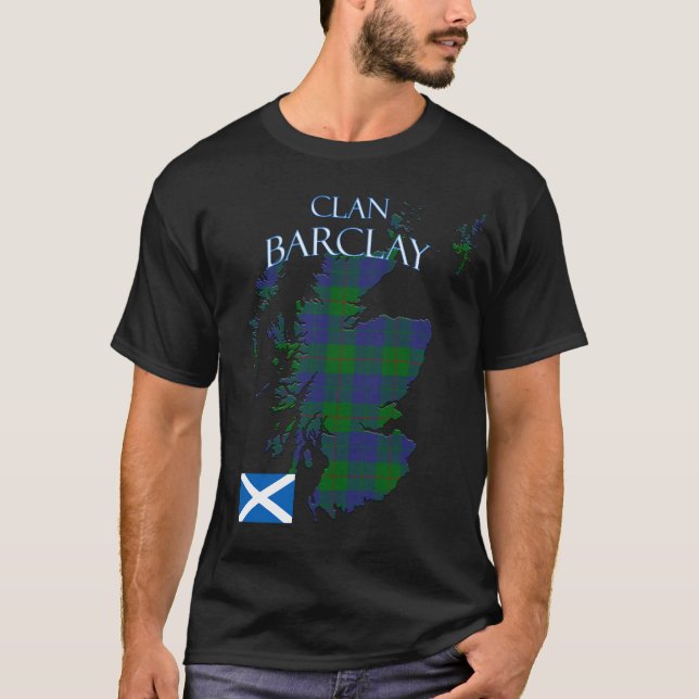 Camiseta Barclay Scottish Clan Tartan Scotland Scotland (Anverso)