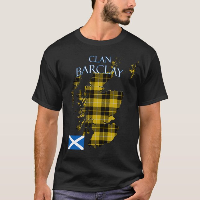 Camiseta Barclay Scottish Clan Tartan Scotland Scotland (Anverso)