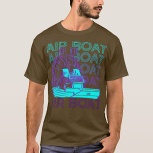 Camiseta Barco aéreo Baterías de navegación aérea Barco ret