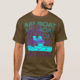 Camiseta Barco aéreo Baterías de navegación aérea Barco ret