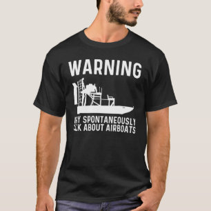 Camiseta Barco Aéreo Guay Para Hombres Aeronáuticas B