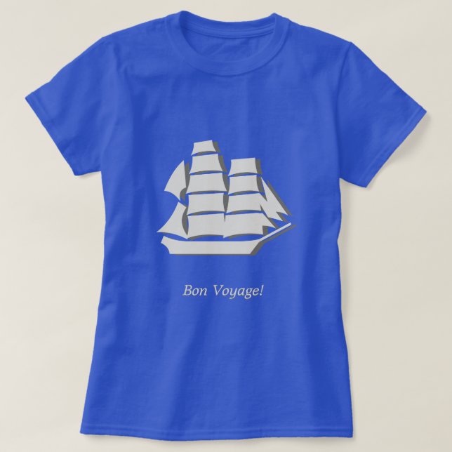 Camiseta - Barco Alto (Diseño del anverso)