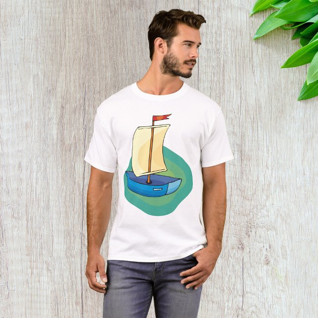 Camiseta Barco azul (Subido por el creador)