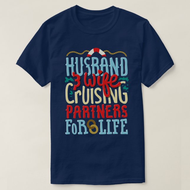 Camiseta Barco Barco Copartícipes De Cruceros Para El Marid (Diseño del anverso)