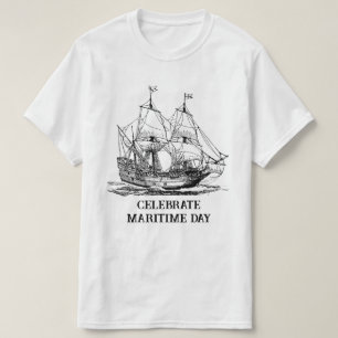 Camiseta Barco Carabela de Colón
