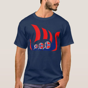 Camiseta Barco cisterna noruego de bandera