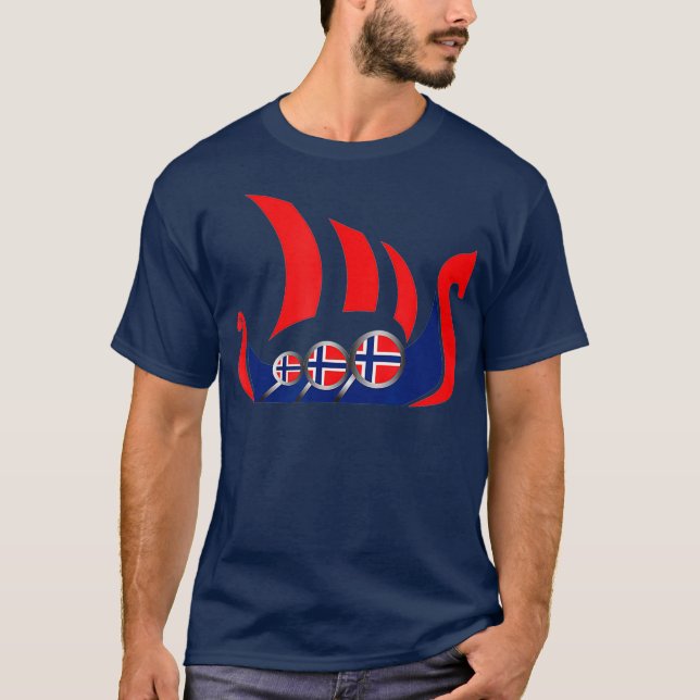 Camiseta Barco cisterna noruego de bandera (Anverso)