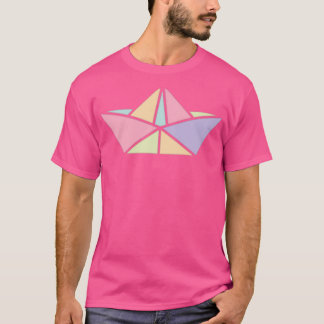 Camiseta Barco colorido doblado