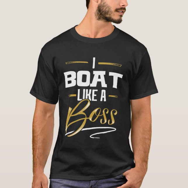 Camiseta BARCO Como Un Bosque Floss Como Un Jefe (Anverso)
