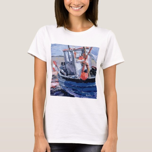 Camiseta Barco con la boya roja (Anverso)