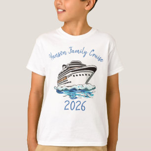 Camiseta Barco Crucero Personalizado