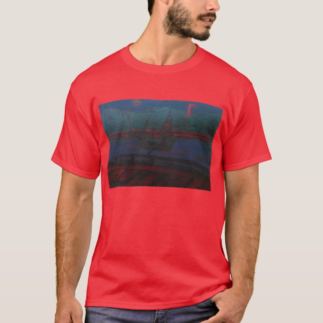 Camiseta barco de bahía (Anverso)