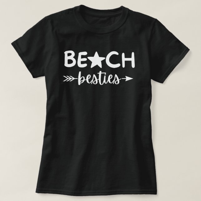 Camiseta Barco de Bestias de Playa, Chicas Regalos de Viaje (Diseño del anverso)