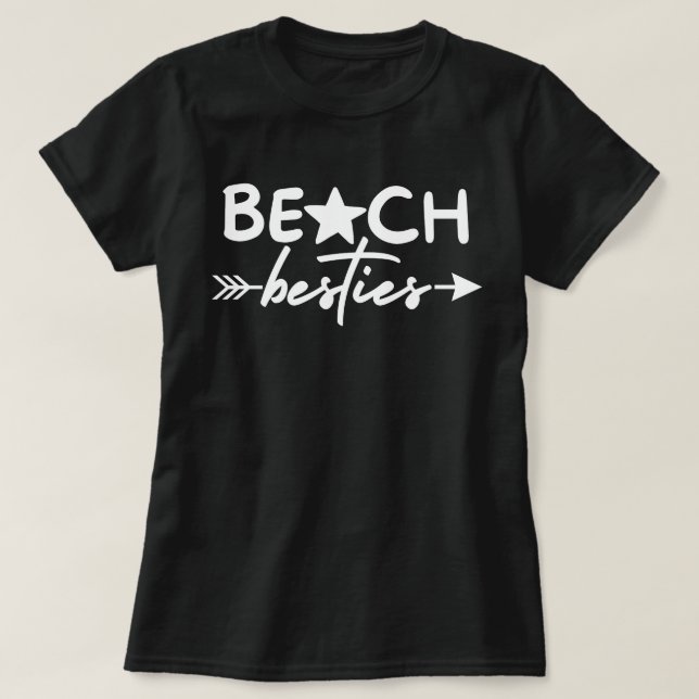 Camiseta Barco de Bestias de Playa, Chicas Regalos de Viaje (Diseño del anverso)
