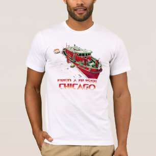 Camiseta Barco de bomberos de Chicago