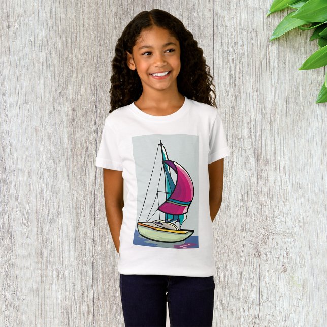 Camiseta Barco De Chicas De Navegación Plena (Subido por el creador)