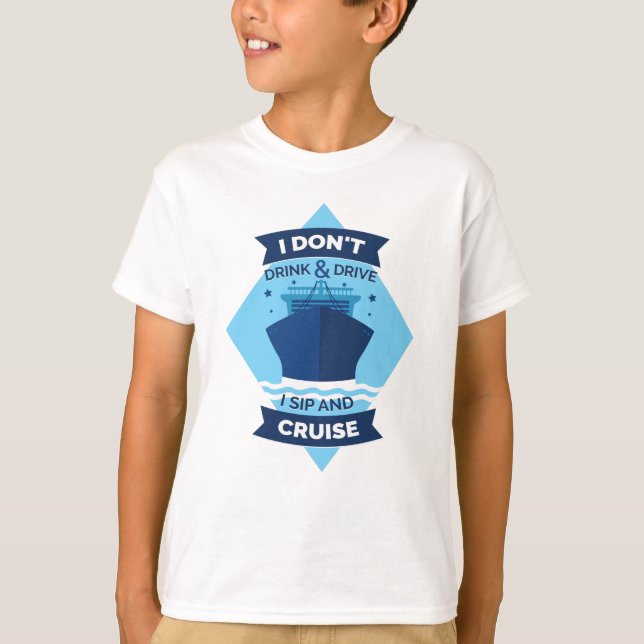 Camiseta Barco de crucero (Anverso)