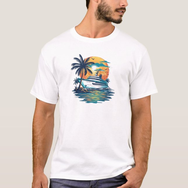 Camiseta Barco de crucero (Anverso)